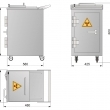 Контейнер для перевозки радиоактивных отходов «TISSA-RP»