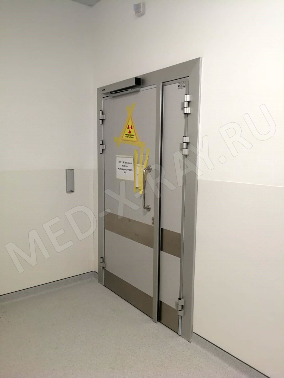 Центр ядерной медицины, Казахстан г. Нур-султан Дверь защитная «TISSA-RP»