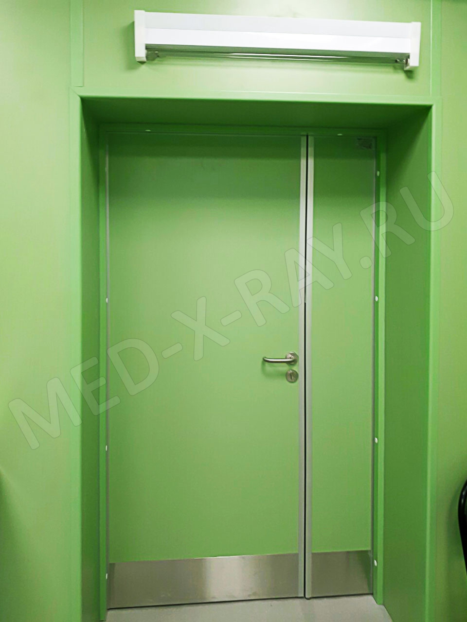 ОГБУЗ «Клиническая больница скорой медицинской помощи» Дверь рентгенозащитная
