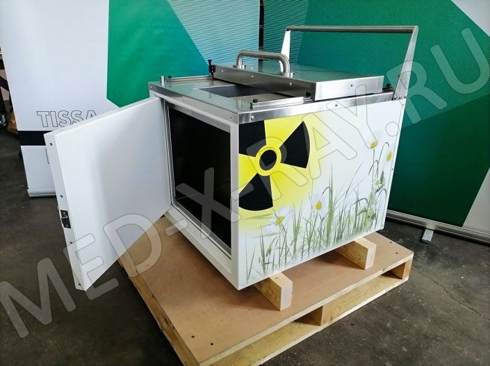 Защитный контейнер «Tissa-RP» для сбора и перемещения твердых радиоактивных отходов